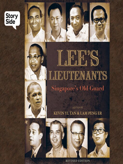 Title details for Lee's Lieutenants by Kevin YL Tan and Lam Peng Er (editors) - Available
